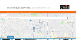 Desktop Screenshot of directory.claremont-courier.com